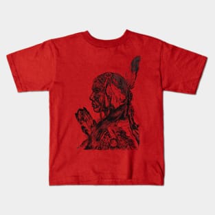 native woman Kids T-Shirt